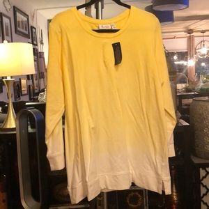 Denim & Co Ombré Top